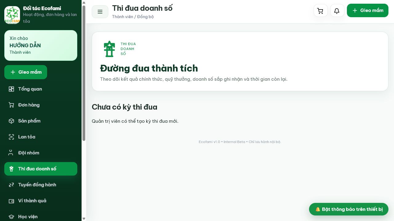 Theo dõi doanh số và tiến độ