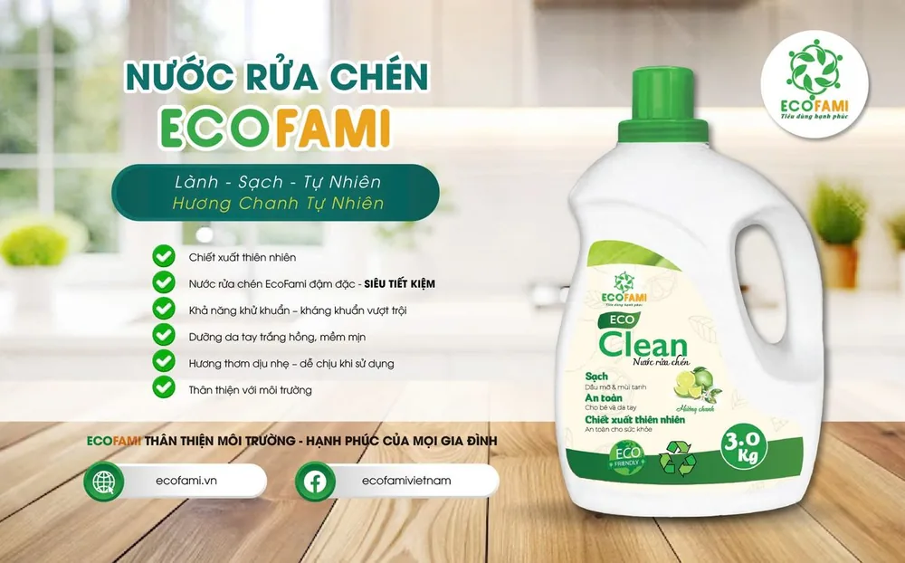 Nước rửa chén hương chanh