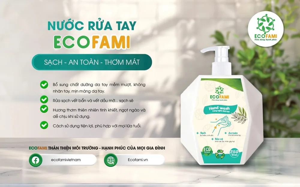 Nước rửa tay Ecofami