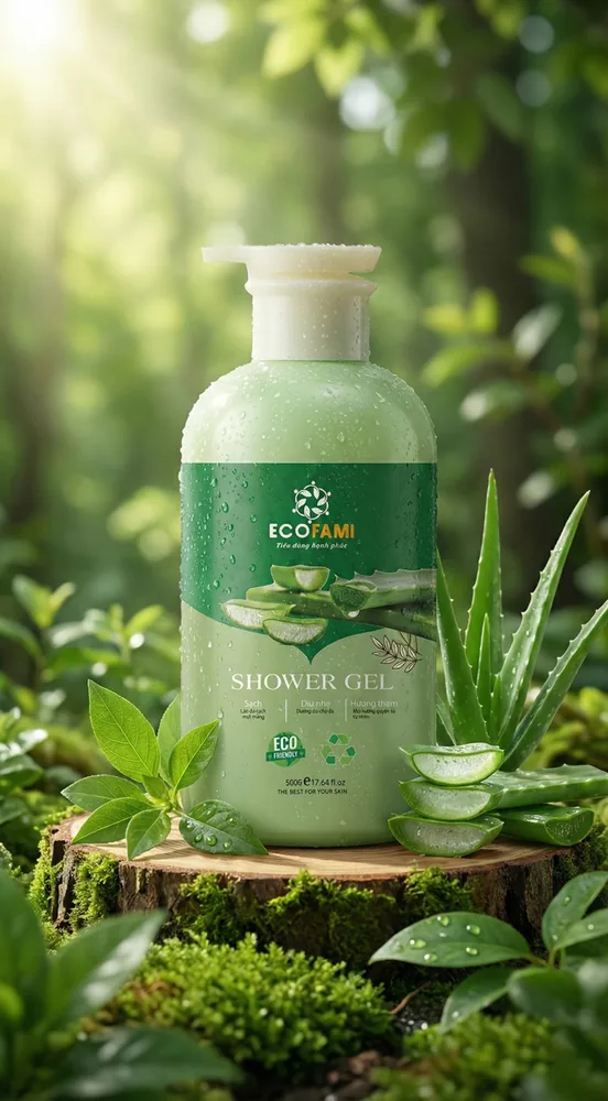 Sữa tắm dưỡng da sinh học Ecofami